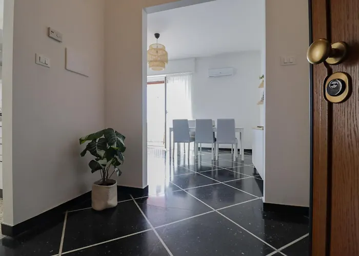 186 - Casa Aureliana Vista Mare A Lavagna 100 Metri Dal Mare E Spiaggia - Parcheggio Gratis Incluso